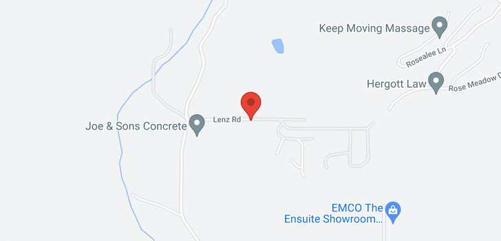 map of #27 1750 Lenz Road